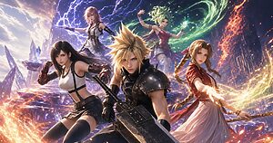 FFRK 属性パーティの作り方 クラウド ティファ エアリス ライトニング テラ